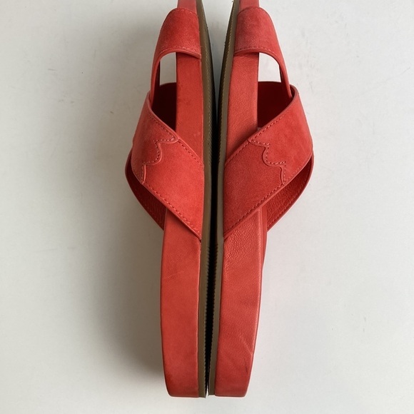 Birdies Robin Slides Sandals Persimmon Coral Red Orange Size 6.5 - Picture 14 of 16